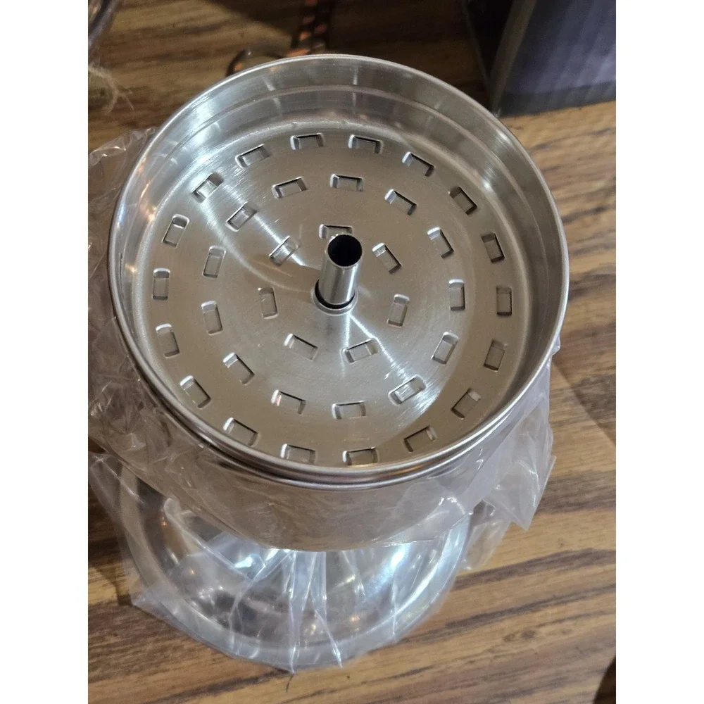 Farberware Stainless Steel Stovetop Percolator Model 59008 4-8 cup New In Box